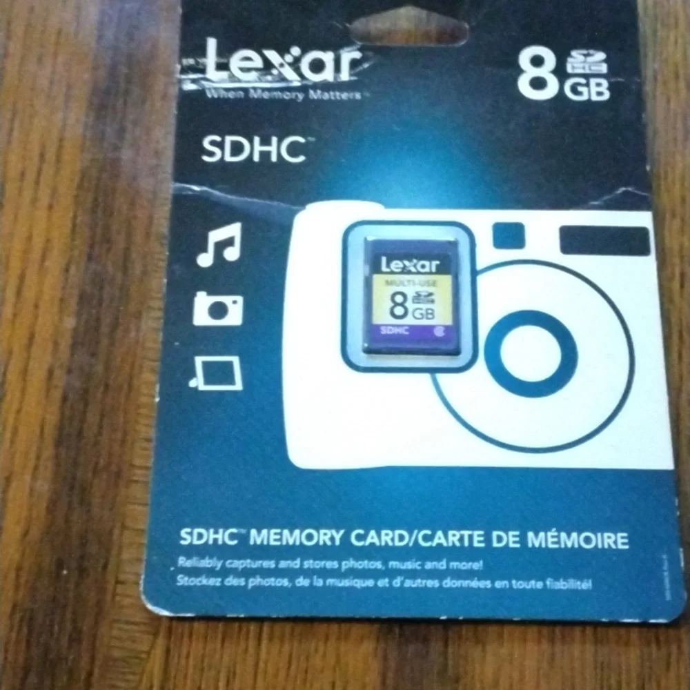 LEXAR MOBILE MICRO | LEXAR AND MAXELL | SDHC MEMORY CARDS | NIP